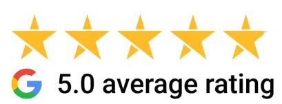 Google 5.0 average rating